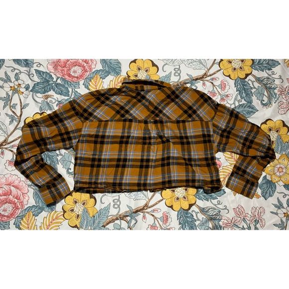 Cropped flannel - Picture 2 of 4